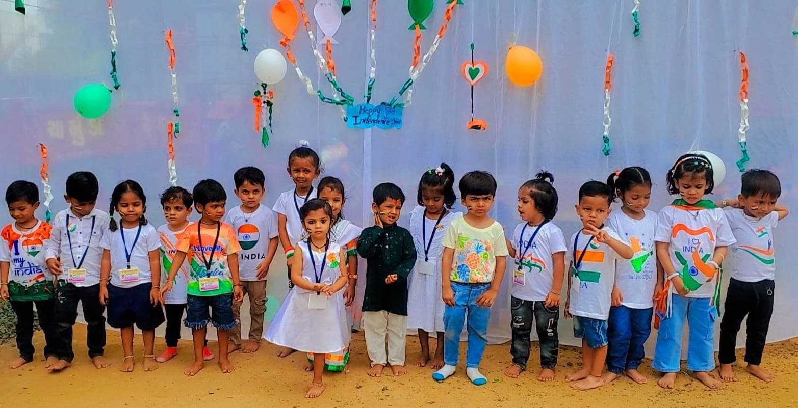 Independence Day celebration at school